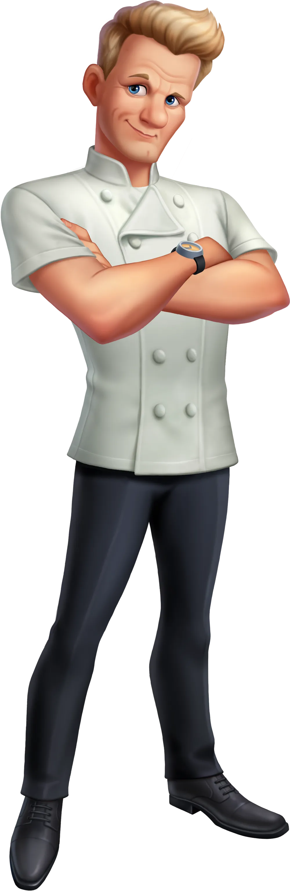Gordon Ramsay as he appears in Chef Blast